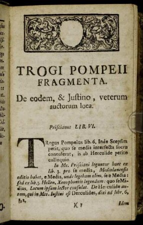 Trogi Pompeii Fragmenta.