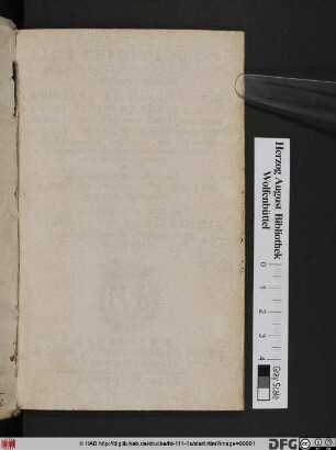 Basis Chronologico-Harmonica Biblica : cui firmissime innituntur Universa Ac Singula Tempora, Totius Historiae Ecclesiasticae, Veteri Novoque Testamento comprehensae ; itemque Synchrona Profanae, abaliis Scriptoribus, tum Graecis, tum Latinis relatae ... ; approbante admodum Reverenda Facultate Theologica, Inclytae Universitatis Argentinensis