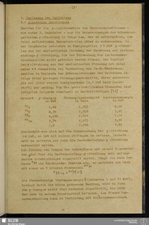 3. Darlegung des Verfahrens