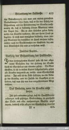 Zwölftes Kapitel. Verfolg der Behandlung der Lustseuche