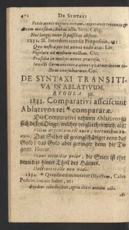 De Syntaxi Transitiva in Ablativum.