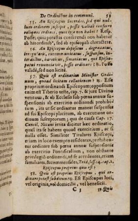 53-61, Episcopus proprius