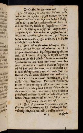 53-61, Episcopus proprius