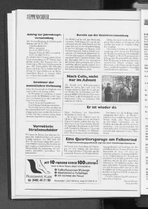 Gewinner der monatlichen Verlosung
