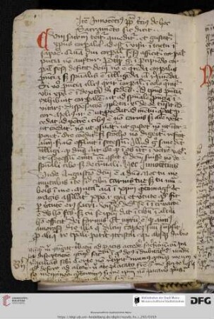 Aus Innocentius III. papa: De sacro altaris mysterio L. IV c. 15