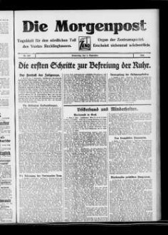 Die Morgenpost. 1924-