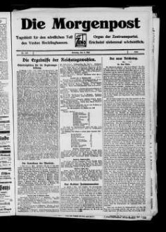 Die Morgenpost. 1924-
