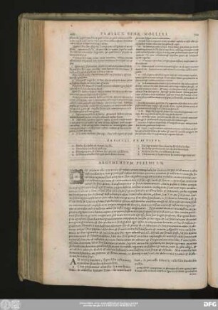 Argumentum Psalmi LX.
