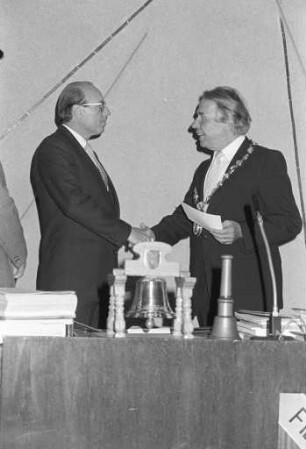 Vereidigung des neuen Bürgermeisters und bisherigen Direktors der Städtischen Sozial- und Jugendbehörde Norbert Vöhringer