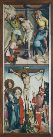Marienaltar — Zwei Szenen aus der Leidensgeschichte Christi