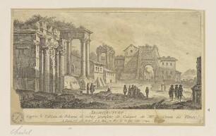 Titusbogen und Forum Romanum, Rom