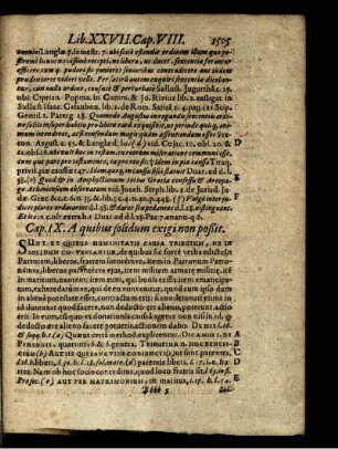 Cap. IX. A quibus solidum exigi non poßit
