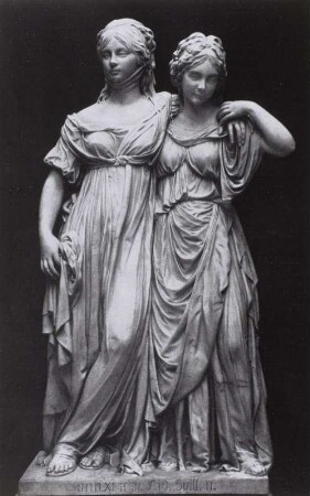 Kronprinzessin Luise, Königin von Preußen, geb. Prinzessin von Mecklenburg-Strelitz, und ihre Schwester