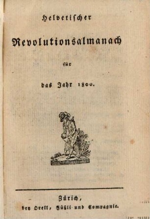 Helvetischer Almanach. 1800