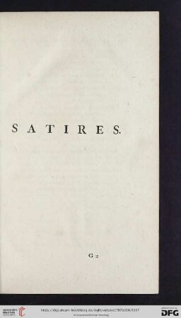 Satires