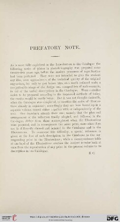 Prefatory Note