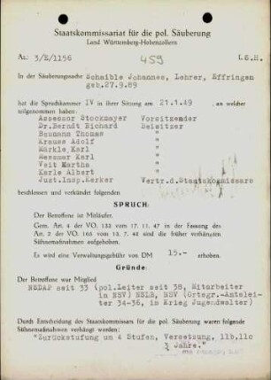 Schaible, Johannes