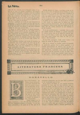 Literatura francesa : Donatello
