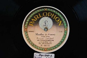 Martha : Letzte Rose / (v. Flotow)