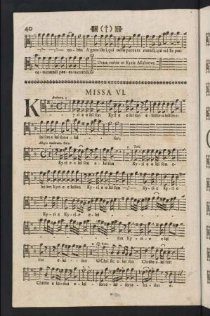 40-47, Missa VI.