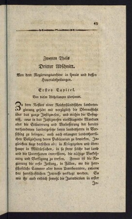43-64, Dritter Abschnitt.