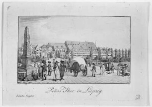 Leipzig, Peters Thor : Leipzig, Peterstor