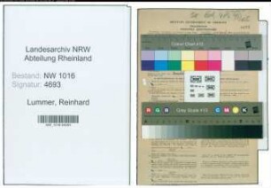 Entnazifizierung Reinhard Lummer , geb. 17.05.1912 (Drathzieher)