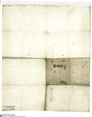 Wigand Volker, Kleriker der Diözese Mainz, Notar kaiserlicher Autorität und Johann Bingertiner, Kleriker der Diözese Würzburg, Notar kaiserlicher ...
