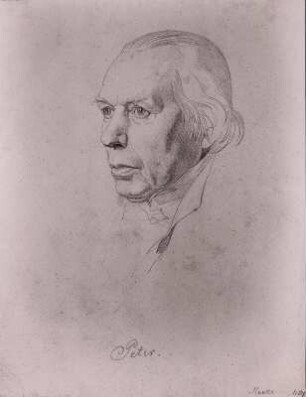Bildnis des Malers Wenzel Peter
