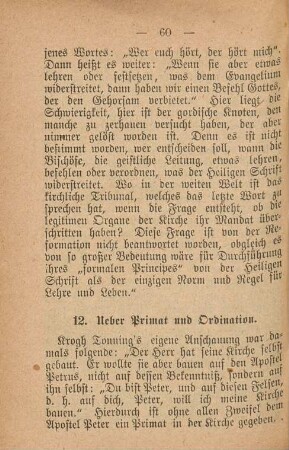 12. Ueber Primat und Ordination