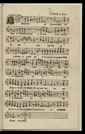 Tenor I. Chori.