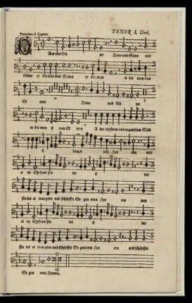 Tenor I. Chori.