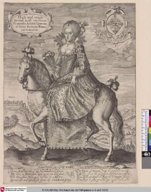 [Anna von Dänemark, Gemahlin von König Jakob I.; Anne of Denmark, Wife of King James I.]