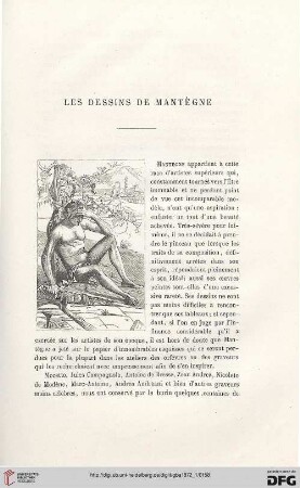2. Pér. 5.1872: Les dessins de Mantègne