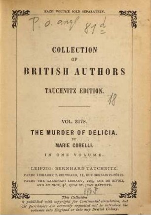 The murder of Delicia