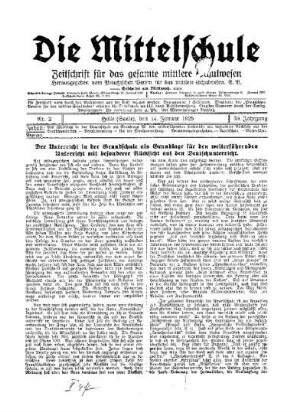 Berufsberatung : (Schluß)