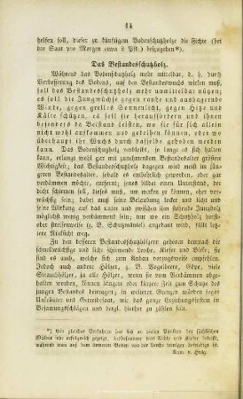 I.2. Das Bestandesschutzholz