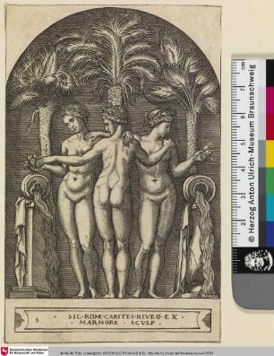 [Die drei Grazien; Le trois Grâces]