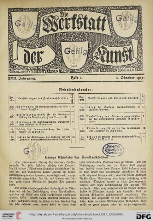 17: Einige Wünsche für Kunstauktionen