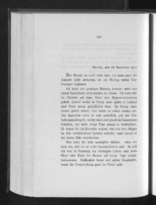 Berlin, den 28. December 1912