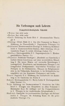 20, Evangelisch-theologische Fakultät