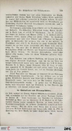 Die Bücherkunde und Literaturgeschichte
