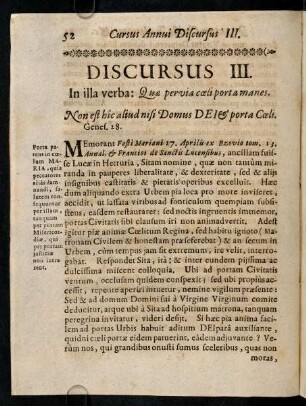 52-59, Discursus III