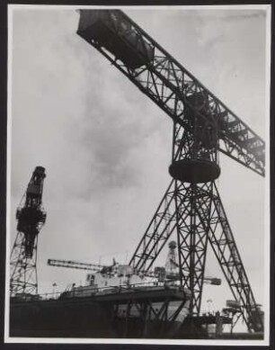 Kran am Hamburger Hafen