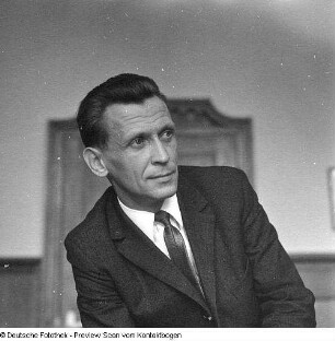 Gottfried Richter, langjähriger Direktor der Kreuzschule Dresden (Porträt)