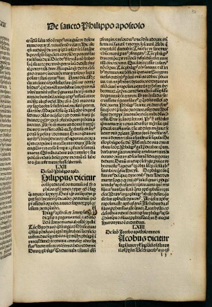 LXIII. De sancto Jacobo apostolo minorum - LXVII. De ascensione domini