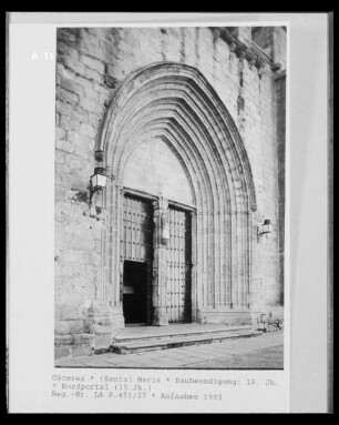 Santa María — Nordfassade — Portal