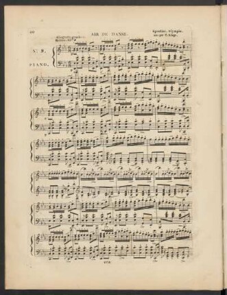 No. 9. Air de Danse. Allegretto grazioso