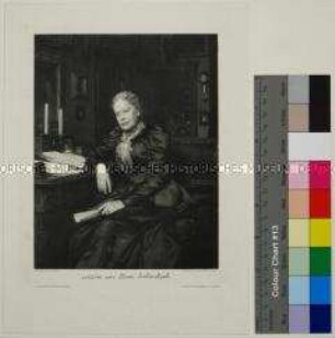 Porträt der Schriftstellerin Marie von Ebner Eschenbach