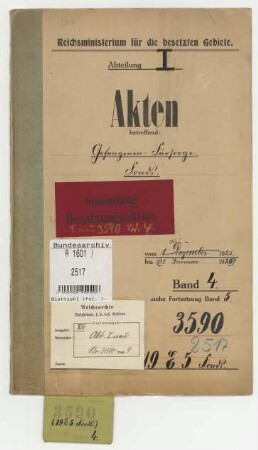 Gefangenen-Fürsorge. Fonds: Bd. 4
